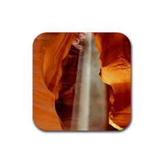 Antelope Canyon 1 Rubber Coaster (square)  by trendistuff