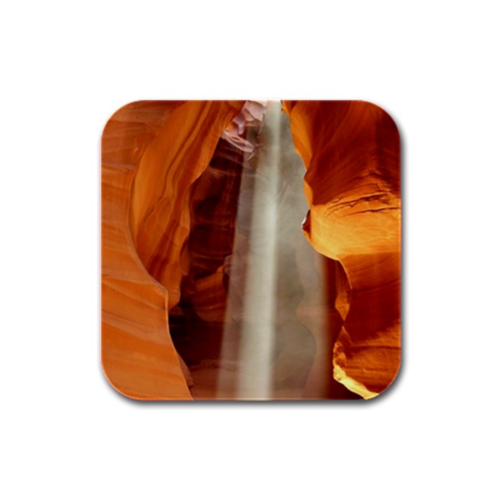 ANTELOPE CANYON 1 Rubber Square Coaster (4 pack) 