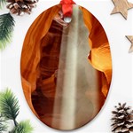 ANTELOPE CANYON 1 Oval Ornament (Two Sides) Front