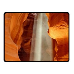 Antelope Canyon 1 Double Sided Fleece Blanket (small) 