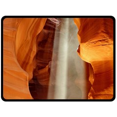 Antelope Canyon 1 Double Sided Fleece Blanket (large) 