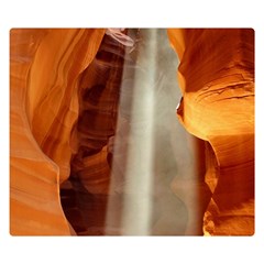 Antelope Canyon 1 Double Sided Flano Blanket (small)  by trendistuff