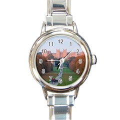 Windsor Castle Round Italian Charm Watches by trendistuff