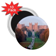 Windsor Castle 2 25  Magnets (10 Pack)  by trendistuff