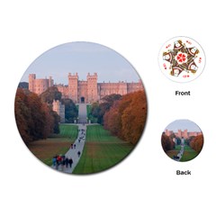 Windsor Castle Playing Cards (round)  by trendistuff