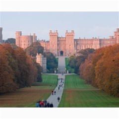 Windsor Castle Collage 8  X 10  by trendistuff