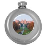 WINDSOR CASTLE Round Hip Flask (5 oz) Front