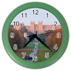 Windsor Castle Color Wall Clocks by trendistuff