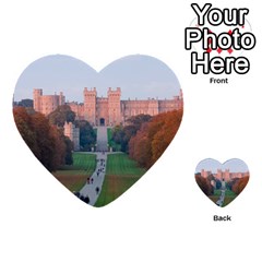 Windsor Castle Multi-purpose Cards (heart)  by trendistuff