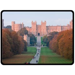 Windsor Castle Fleece Blanket (large)  by trendistuff