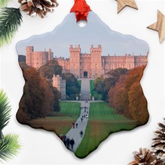 Windsor Castle Ornament (snowflake) 