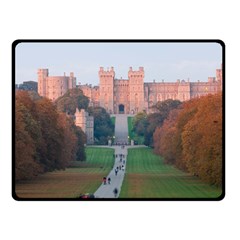 Windsor Castle Double Sided Fleece Blanket (small)  by trendistuff