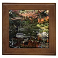 Wakayama Garden Framed Tiles by trendistuff