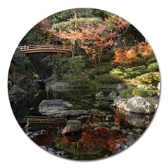 Wakayama Garden Magnet 5  (round) by trendistuff