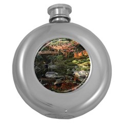 Wakayama Garden Round Hip Flask (5 Oz) by trendistuff