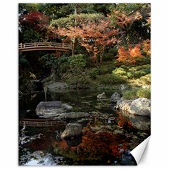 Wakayama Garden Canvas 11  X 14   by trendistuff