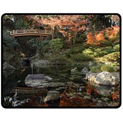 Wakayama Garden Fleece Blanket (medium) 