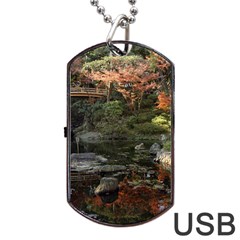 Wakayama Garden Dog Tag Usb Flash (two Sides)  by trendistuff