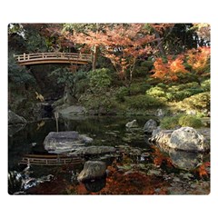 Wakayama Garden Double Sided Flano Blanket (small) 