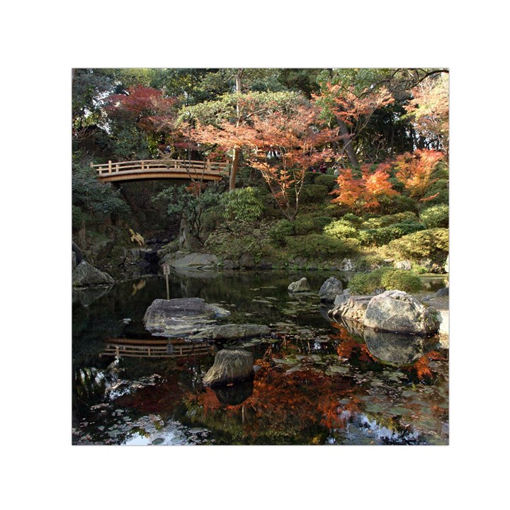 WAKAYAMA GARDEN Small Satin Scarf (Square) 