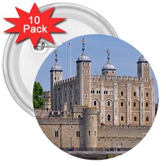 Tower Of London 2 3  Buttons (10 Pack)  by trendistuff