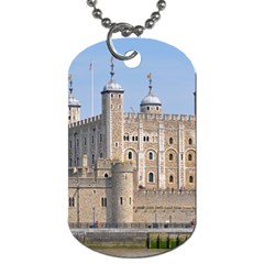 Tower Of London 2 Dog Tag (one Side) by trendistuff