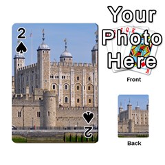 Tower Of London 2 Playing Cards 54 Designs  by trendistuff