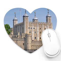 Tower Of London 2 Heart Mousepads by trendistuff