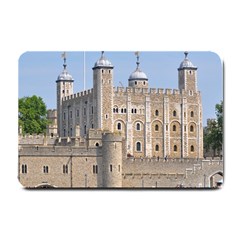 Tower Of London 2 Small Doormat  by trendistuff