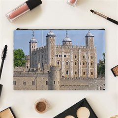 Tower Of London 2 Cosmetic Bag (large)  by trendistuff