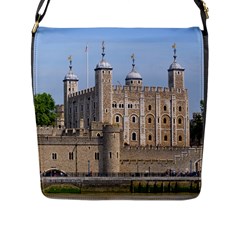 Tower Of London 2 Flap Messenger Bag (l)  by trendistuff