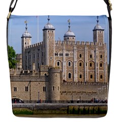 Tower Of London 2 Flap Messenger Bag (s) by trendistuff