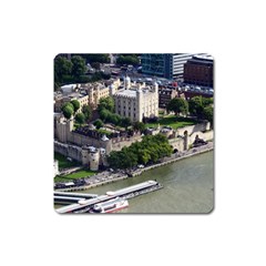 Tower Of London 1 Square Magnet by trendistuff