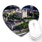 TOWER OF LONDON 1 Heart Mousepads Front