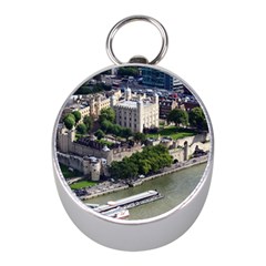 Tower Of London 1 Mini Silver Compasses by trendistuff