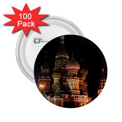 St Basil s Cathedral 2 25  Buttons (100 Pack)  by trendistuff