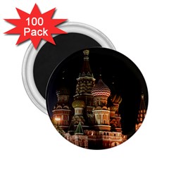 St Basil s Cathedral 2 25  Magnets (100 Pack)  by trendistuff