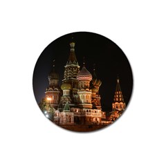 St Basil s Cathedral Magnet 3  (round) by trendistuff