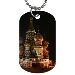 St Basil s Cathedral Dog Tag (one Side) by trendistuff