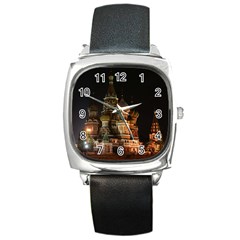 St Basil s Cathedral Square Metal Watches by trendistuff