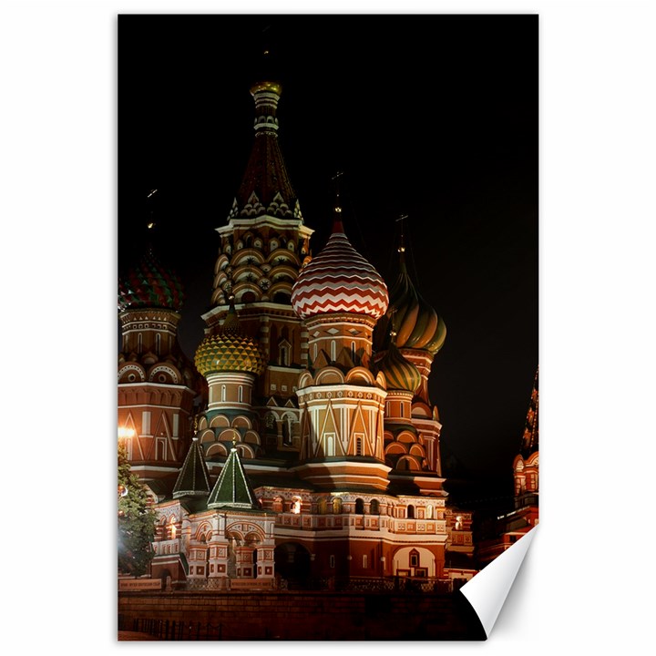 St Basil s Cathedral Canvas 24  x 36 