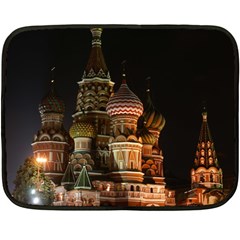 St Basil s Cathedral Double Sided Fleece Blanket (mini) 