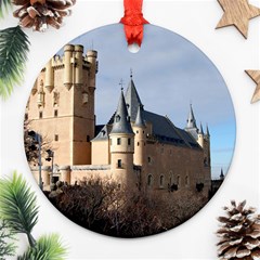 Segovia Castle Ornament (round)  by trendistuff