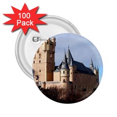 Segovia Castle 2 25  Buttons (100 Pack) 