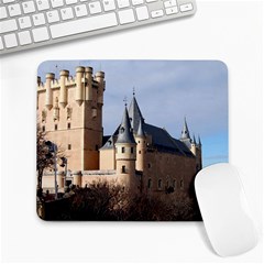 Segovia Castle Large Mousepads by trendistuff