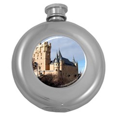 Segovia Castle Round Hip Flask (5 Oz) by trendistuff