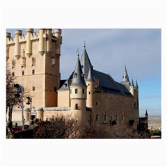 Segovia Castle Large Glasses Cloth by trendistuff