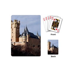 Segovia Castle Playing Cards (mini)  by trendistuff