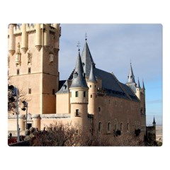 Segovia Castle Double Sided Flano Blanket (large)  by trendistuff