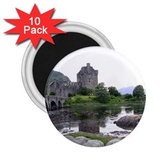 Scotland Eilean Donan 2 25  Magnets (10 Pack)  by trendistuff